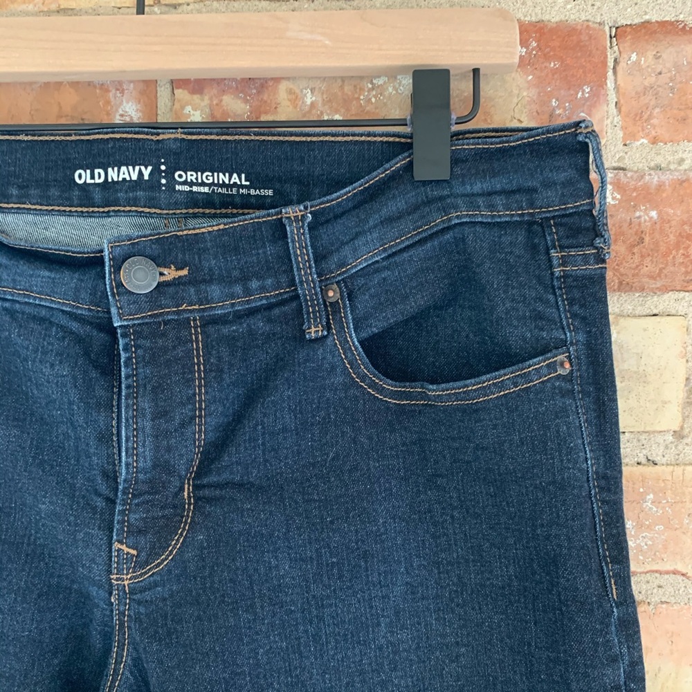 Old Navy Dark Wash Jeans, size 10 Long